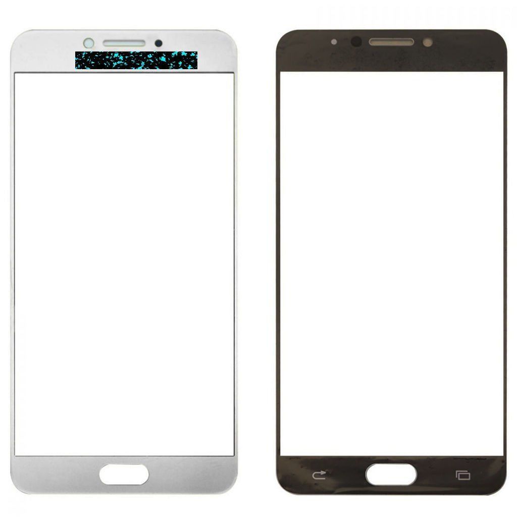 Samsung Galaxy C7 Pro SM-C7010 Dokunmatik Ön Cam Lens Beyaz