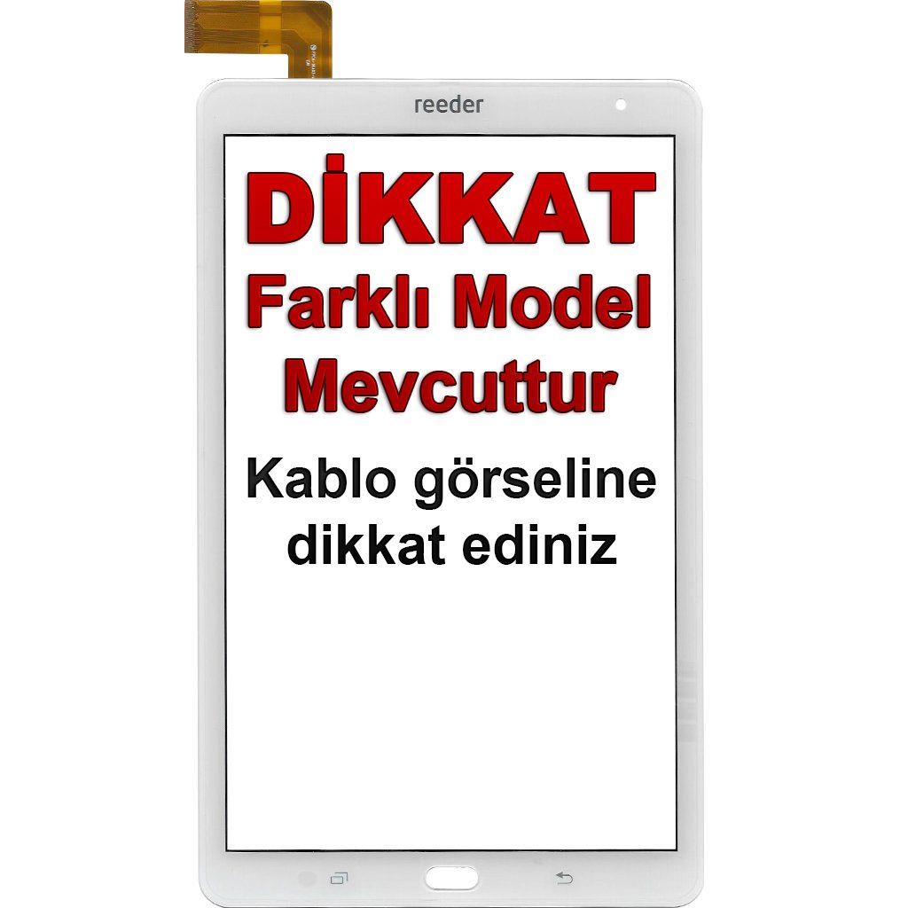 Reeder M10 Plus Dokunmatik Beyaz - Model 1