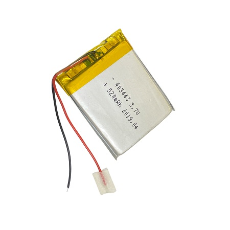 Lityum Polimer Pil 403443 Ebat 3.7V 520 MAh (Devreli 1.5A)