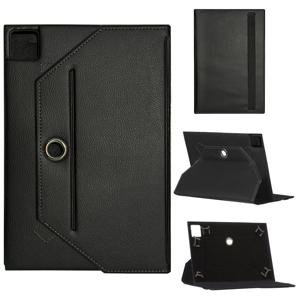 Samsung Galaxy Tab S8 SM-X700 Universal Standlı Tablet Kılıfı Siyah
