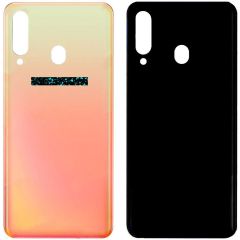 Samsung Galaxy A60 SM-A6060 Arka Kapak Turuncu