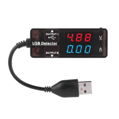 Universal Usb Voltaj ve Akım Ölçer