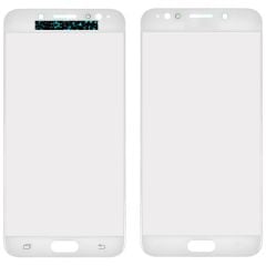 Samsung Galaxy J7 Plus SM-C710 Dokunmatik Ön Cam Lens Beyaz