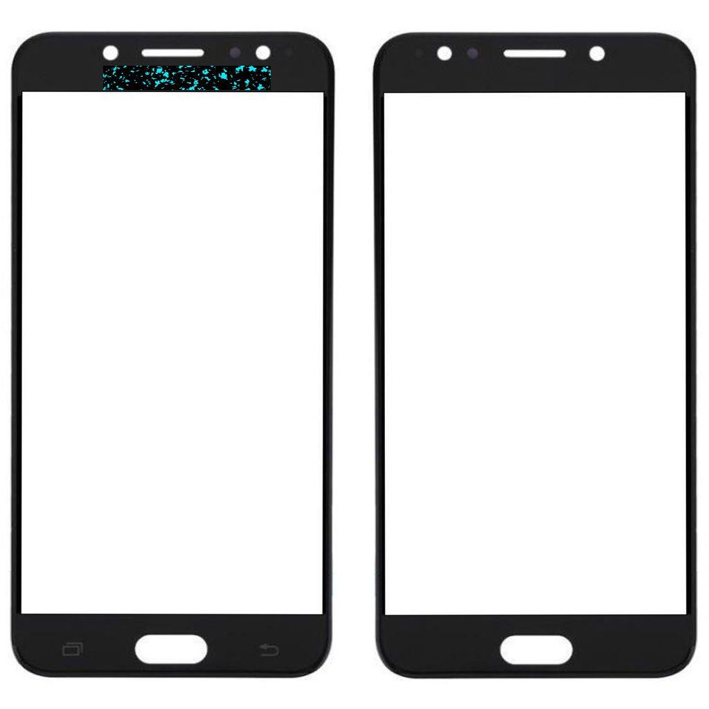 Samsung Galaxy C8 SM-C7100 Dokunmatik Ön Cam Lens Siyah