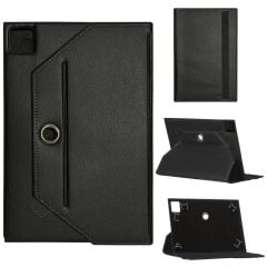 Xiaomi Poco Pad 12.1 2405CPCFBG Universal Standlı Tablet Kılıfı Siyah