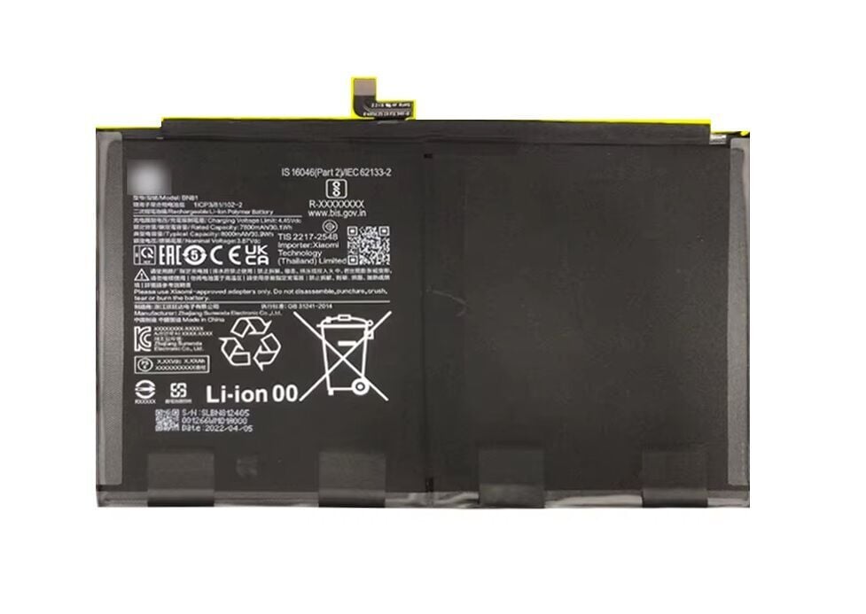 Xiaomi Redmi Pad 10.6 22081283G Batarya Pil