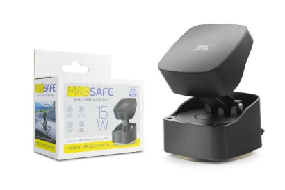 Kablosuz Şarj Cihazı Vakumlu - Mıknatıslı  15 Watt 360° Dönüş