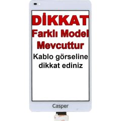 Casper Via S18 Dokunmatik Beyaz - Model 1