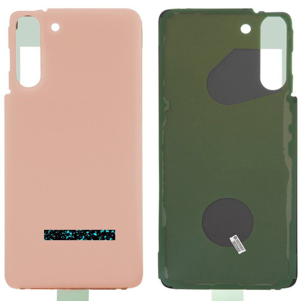 Samsung Galaxy S21 5G SM-G991 Arka Kapak Pembe Altın