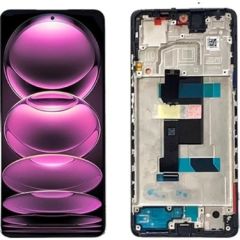 Xiaomi Redmi Note 12 Pro 5G Çıtalı Ekran Dokunmatik Siyah Oled
