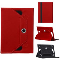 Samsung Galaxy Tab A7 Lite SM-T225 Universal Standlı Tablet Kılıfı Kırmızı
