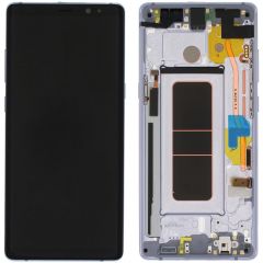 Samsung Galaxy Note 8 SM-N9500 Lcd Ekran Dokunmatik Çıtalı Gri