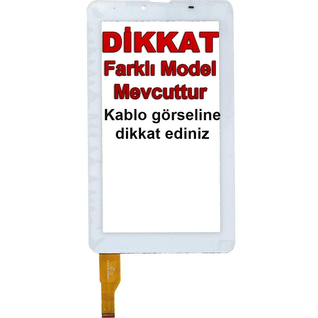 Concord 3G Phablet C-708 Dokunmatik Beyaz - Model 1