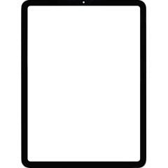 Apple İpad Air 4 A2027 Dokunmatik Cam Lensi