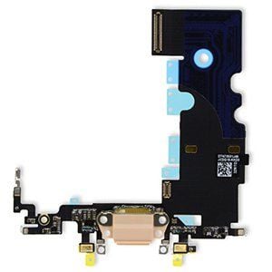 İphone 8 Şarj Soketi Kulaklık Mikrofon Film Bordu Gold