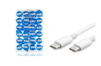 Şarj Kablosu Foxconn Usb-C To Type-C Beyaz - 1M