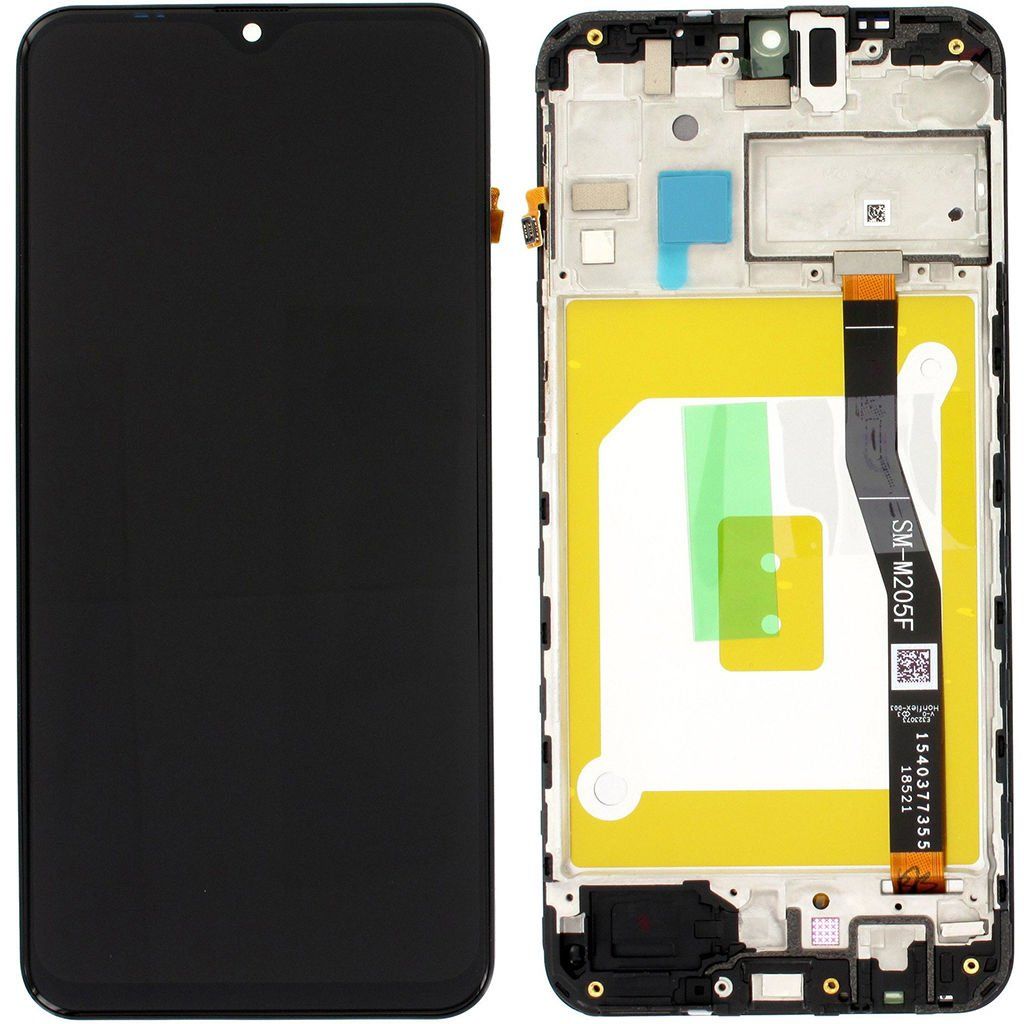 Samsung Galaxy M20 SM-M205 Lcd Ekran Dokunmatik Çıtalı