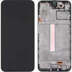 Samsung Galaxy A25 5G SM-A256 Lcd Ekran Dokunmatik Çıtalı Siyah