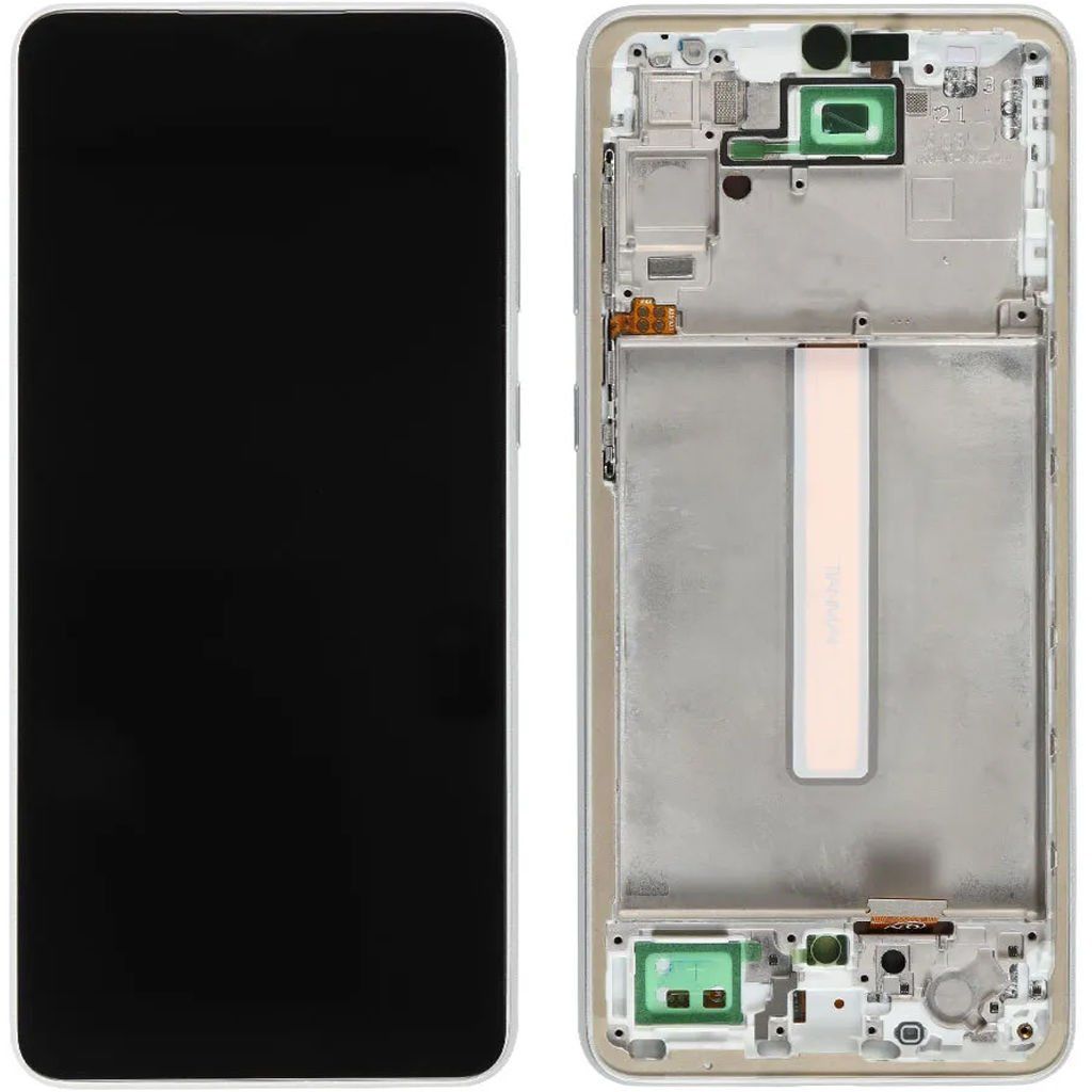 Samsung Galaxy A33 5G SM-A336 Lcd Ekran Dokunmatik Çıtalı Beyaz