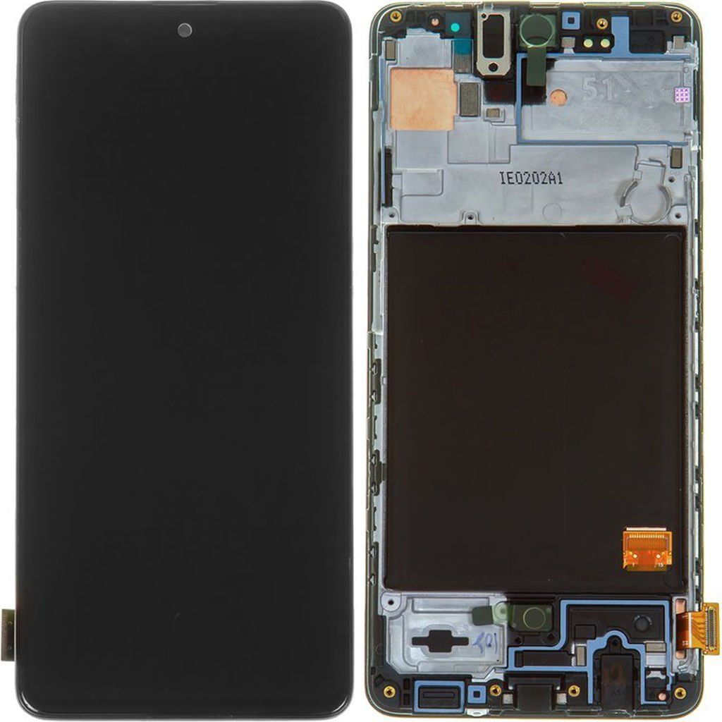 Samsung Galaxy A51 SM-A515 Lcd Ekran Dokunmatik Çıtalı