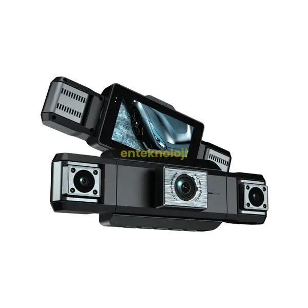 Araç İçi Hd Kamera 4 Kameralı (Arka Görüş Kamerası Hediye)