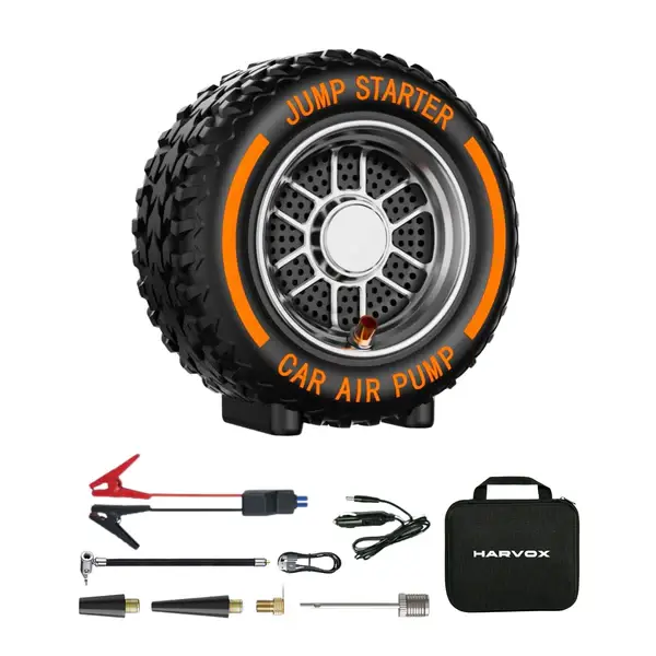 Harvox Akü Takviyeli Hava Kompresörü HXJS-003