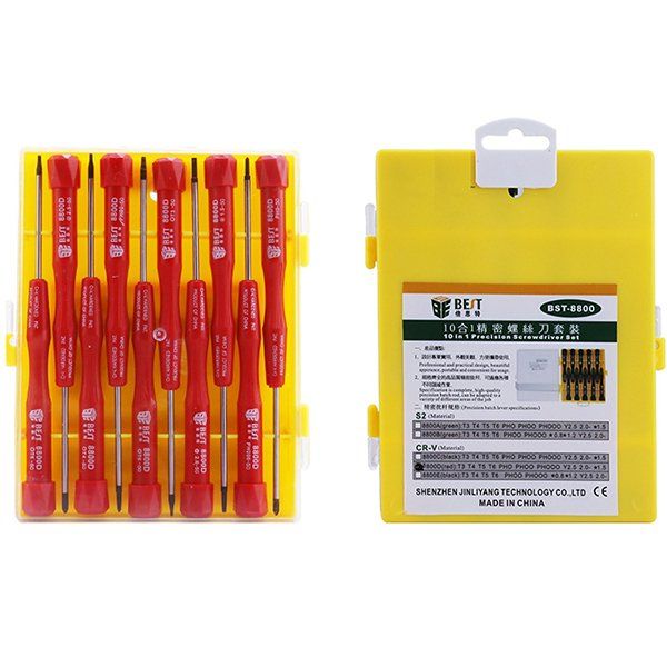 Best BST-8800 Tamirciler İçin Tornavida Seti
