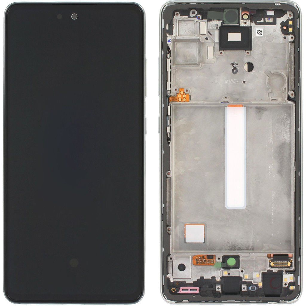 Samsung Galaxy A52 SM-A525 Lcd Ekran Dokunmatik Çıtalı Beyaz