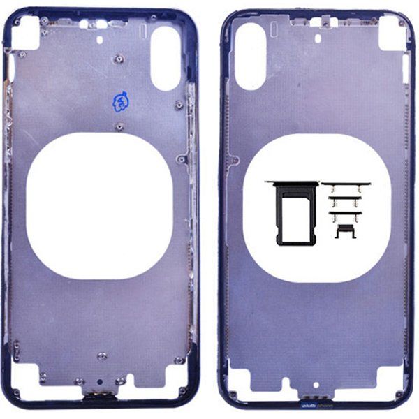 İphone X Orta Kasa Uzay Grisi Siyah