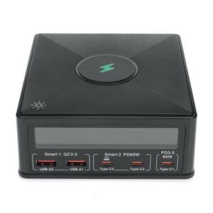 869H 5 PORTLU 160W USB AKIM ÖLÇER VE ŞARJ CİHAZI