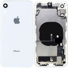 İphone XR Kasa Full Dolu Beyaz