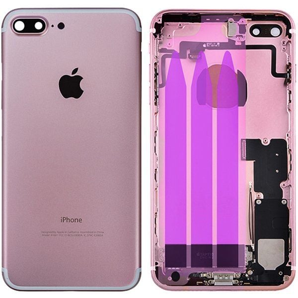 İphone 7 Plus Kasa Full Dolu Rose Gold Pembe