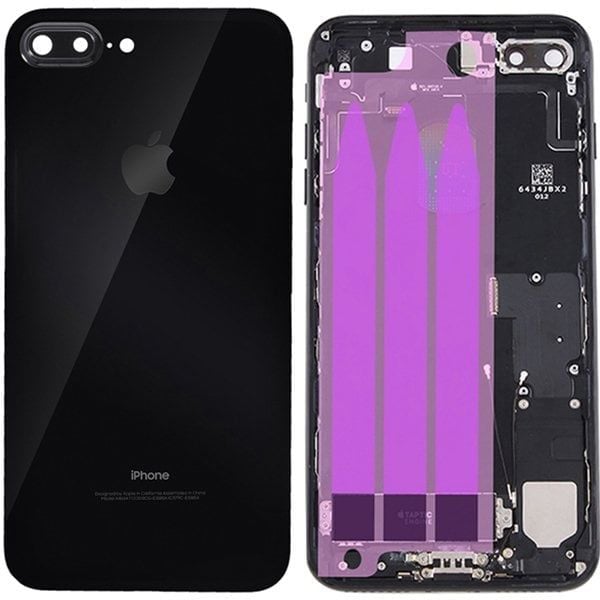 İphone 7 Plus Kasa Full Dolu Parlak Siyah