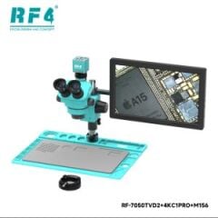 RF4-6565 7050TV 4K HD Kamera Monitörü Trinoküler Stereo Mikroskop