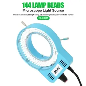 Relife RL-033M 144 Ledli Yüksek Parlaklık Ayarlanabilir Mikroskop Işığı
