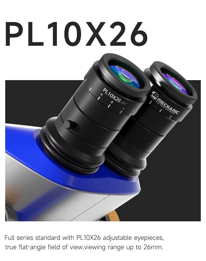 Analog Mikroskoplar İçin 10×26 Oküler ( Çift adettir.)