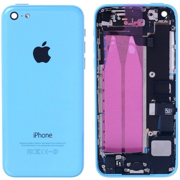 İphone 5C Kasa Full Dolu Mavi