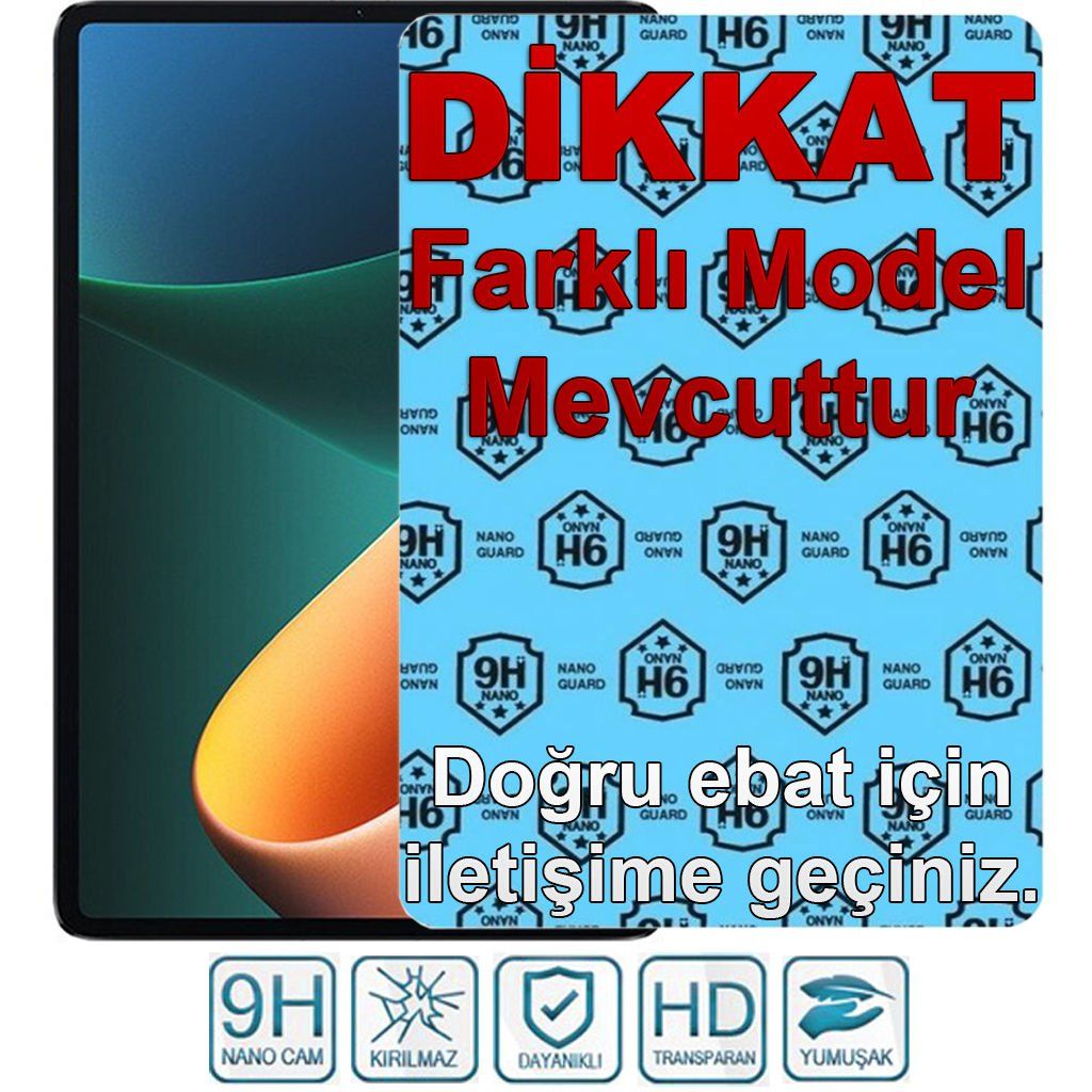 Hometech MID713-E Ekran Koruyucu Nano Kırılmaz Cam - Model 1