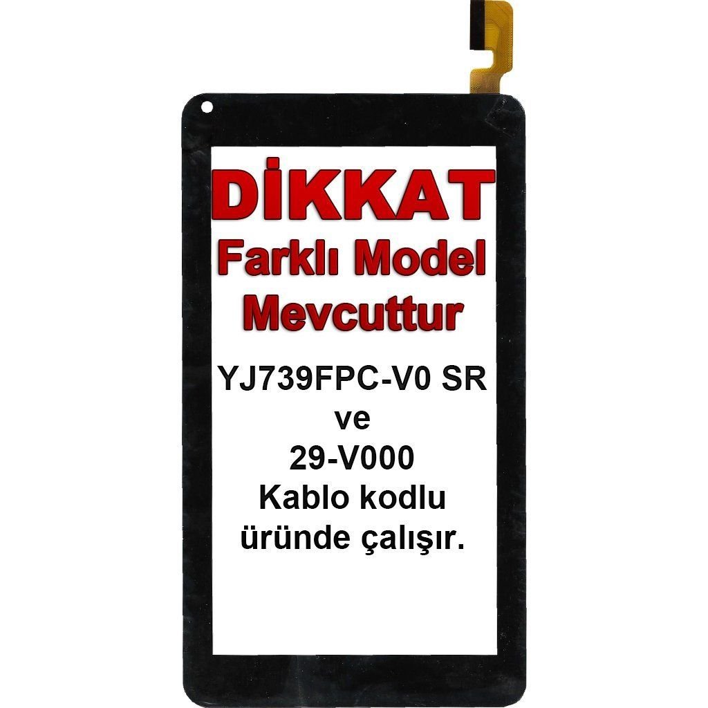 YJ739FPC-V0 SR Kablo Kodlu Dokunmatik - Model 2