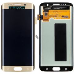 Samsung Galaxy S7 Edge SM-G935 Lcd Ekran Dokunmatik Gold