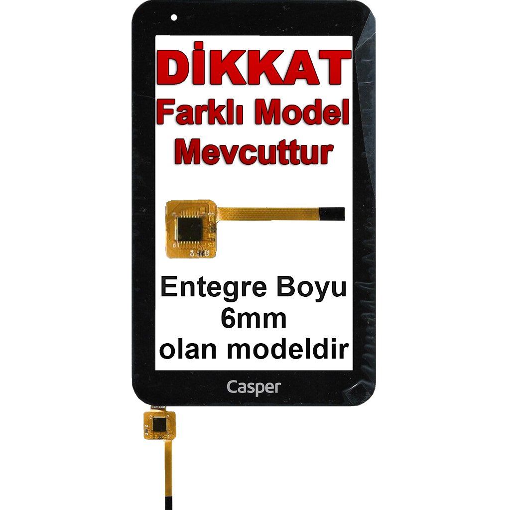 Casper VIA T7D Dokunmatik - Model 2