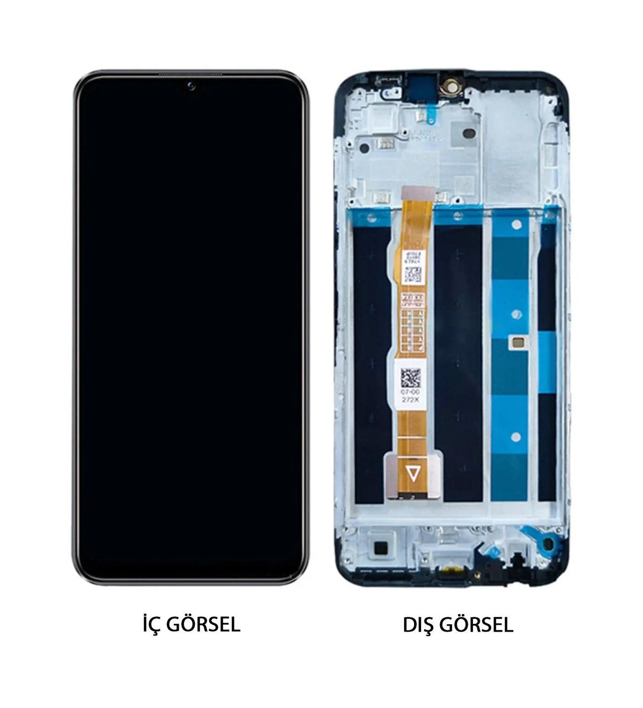 Vivo Y16 Lcd Ekran Dokunmatik Çıtalı