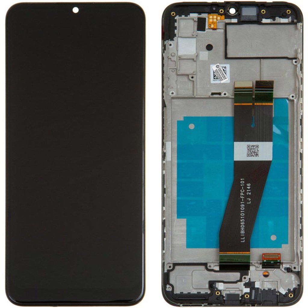 Samsung Galaxy A03s SM-A037 Lcd Ekran Dokunmatik Çıtalı