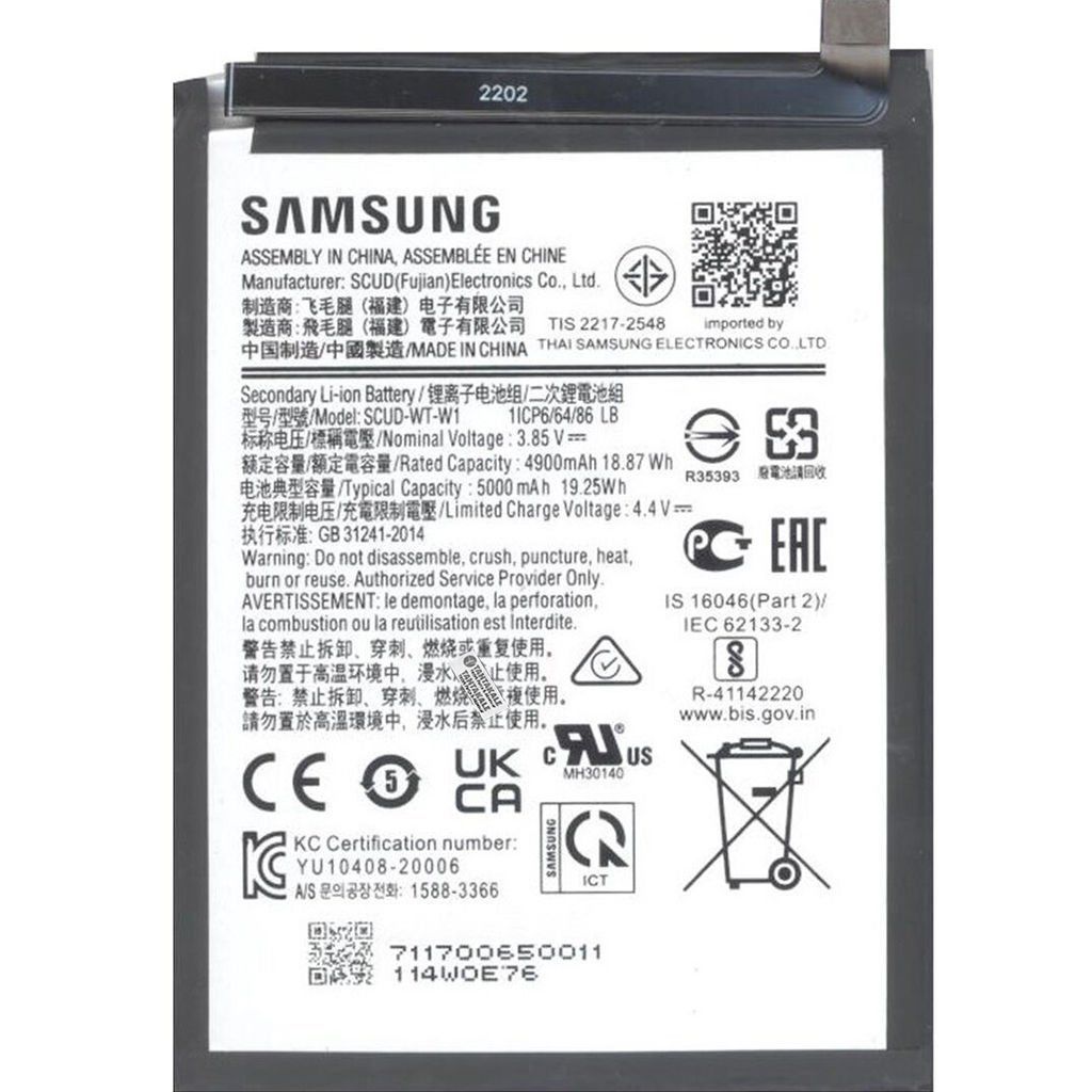 Samsung Galaxy A04 SM-A045 Batarya Pil - Orijinal