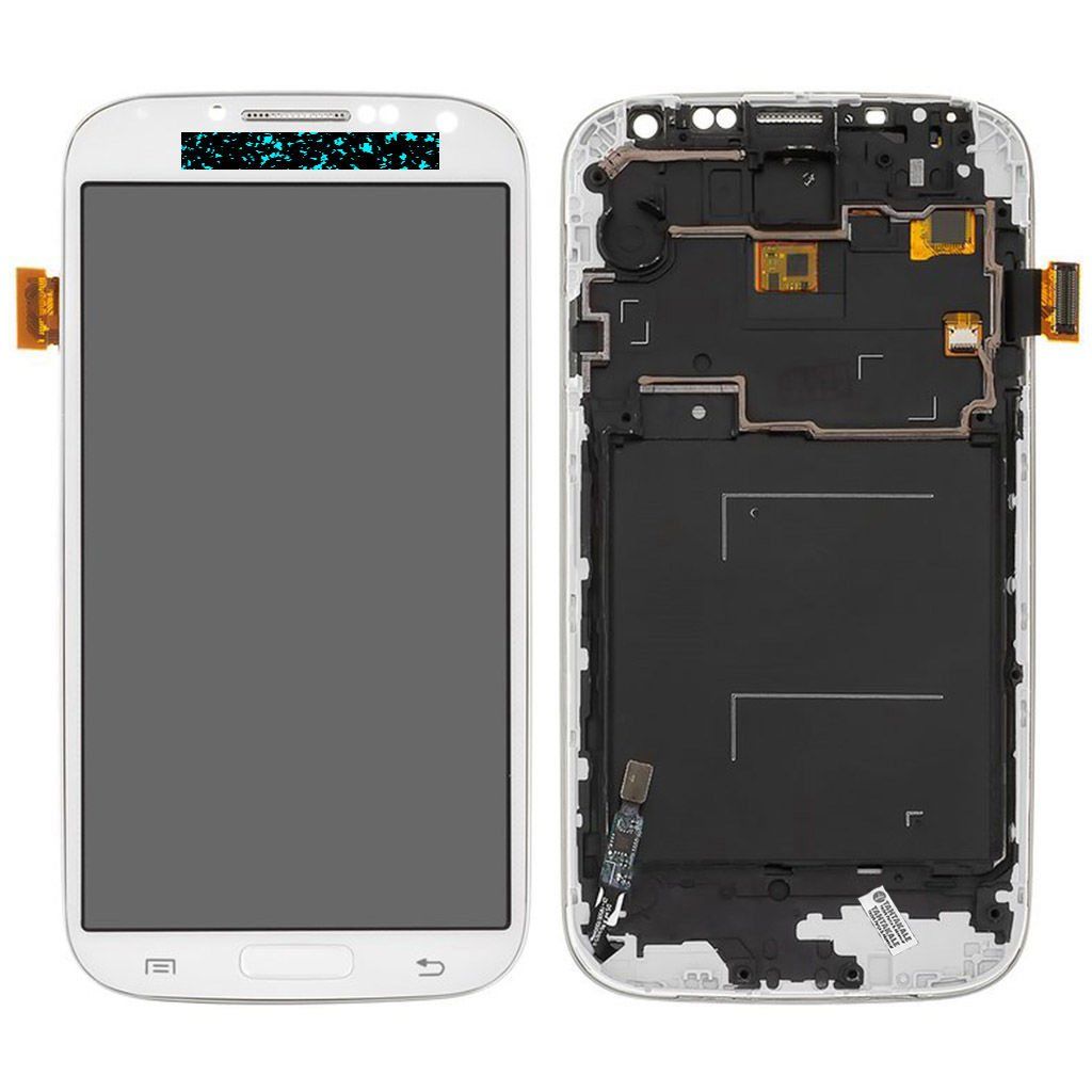 Samsung Galaxy S4 GT-I9515 Lcd Ekran Dokunmatik Çıtalı Beyaz