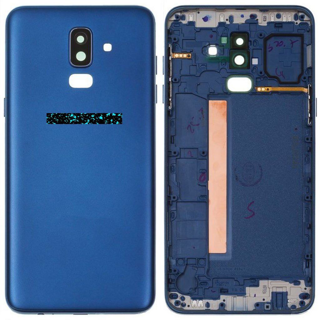 Samsung Galaxy J8 SM-J810 Arka Kapak Mavi