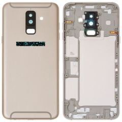 Samsung Galaxy A6 Plus SM-A605 Arka Kapak Gold