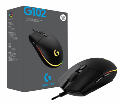 Logitech G102 Lightsync Rgb Aydınlatmalı 8.000 Dpı Kablolu Siyah Oyuncu Mouse