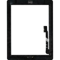 Apple İpad 4 A1458 Butonlu Dokunmatik Siyah